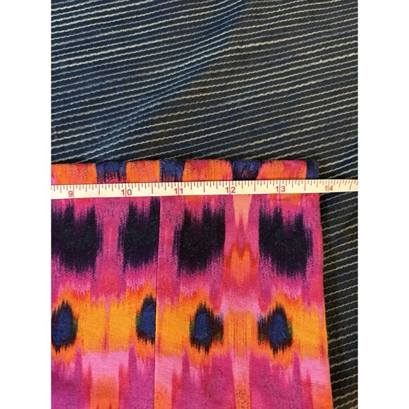 Cynthia Rowley Strapless Maxi Dress Women M Ikat Boho Festival Bright Summer Y2K - Picture 6 of 8